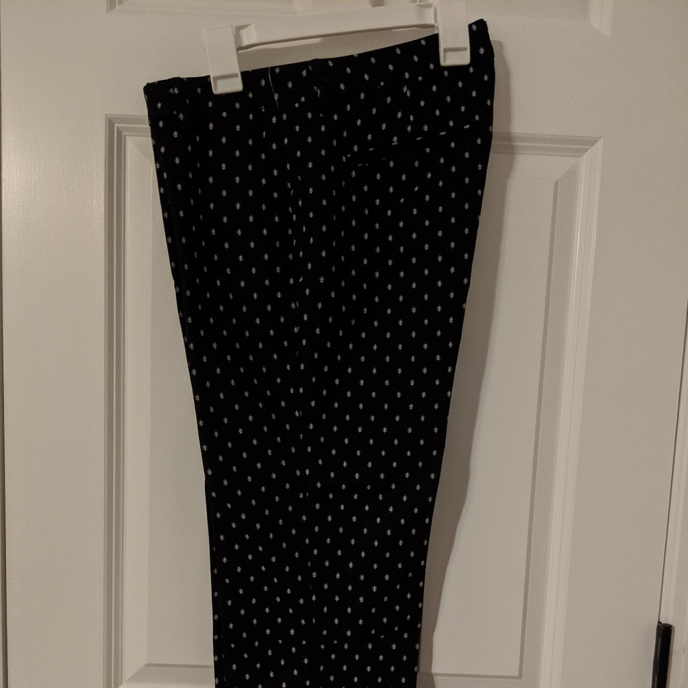 NWT - Black dot pants (6 petite)